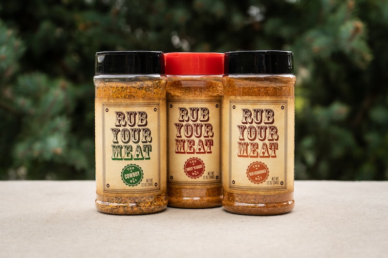 Rub Your Meat 3-Pack Huge Jars image 1