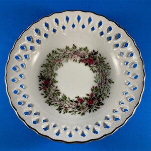 Avon Porcelain Happy Birthday Bowl 1988