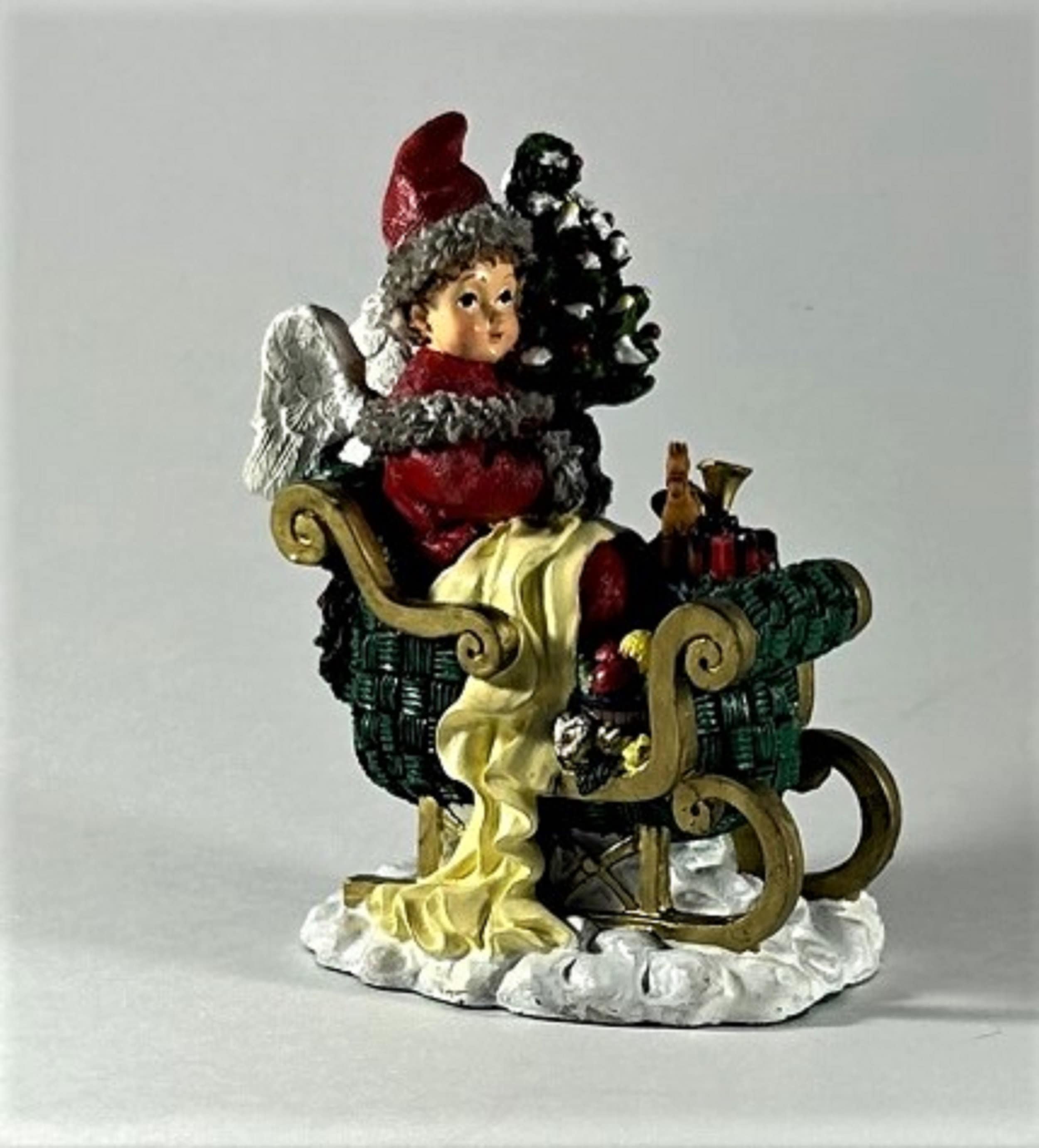クリスマスプレート Santa in Europe 1999 1999 International Santa Claus Collection - The Christkindli