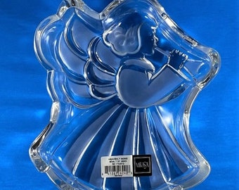 Mikasa Crystal Serving Dish “Heavenly Song”