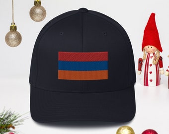Armenian Cap • Armenian Gift • Patriotic Clothing • Flag Hat • Embroidered Cap • Hayastan Hat