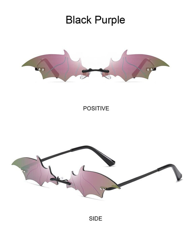 Bat Sunglasses Ladies Sunglasses Bat Shaped Sunglasses Etsy