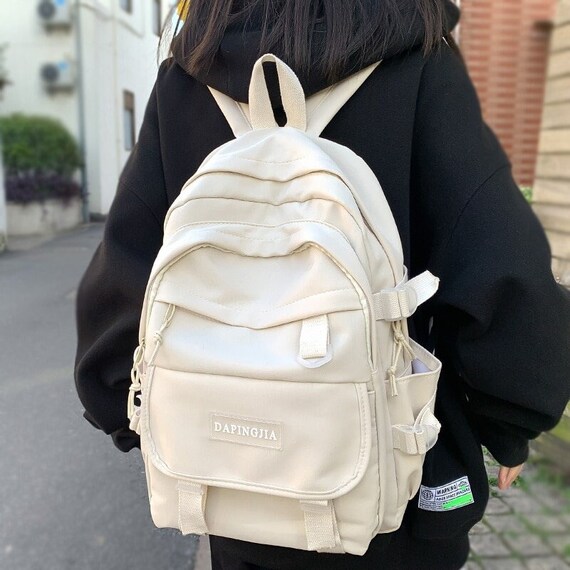 Cute Backpack Women Nylon Backpack Waterproof Schoolbag for - Etsy