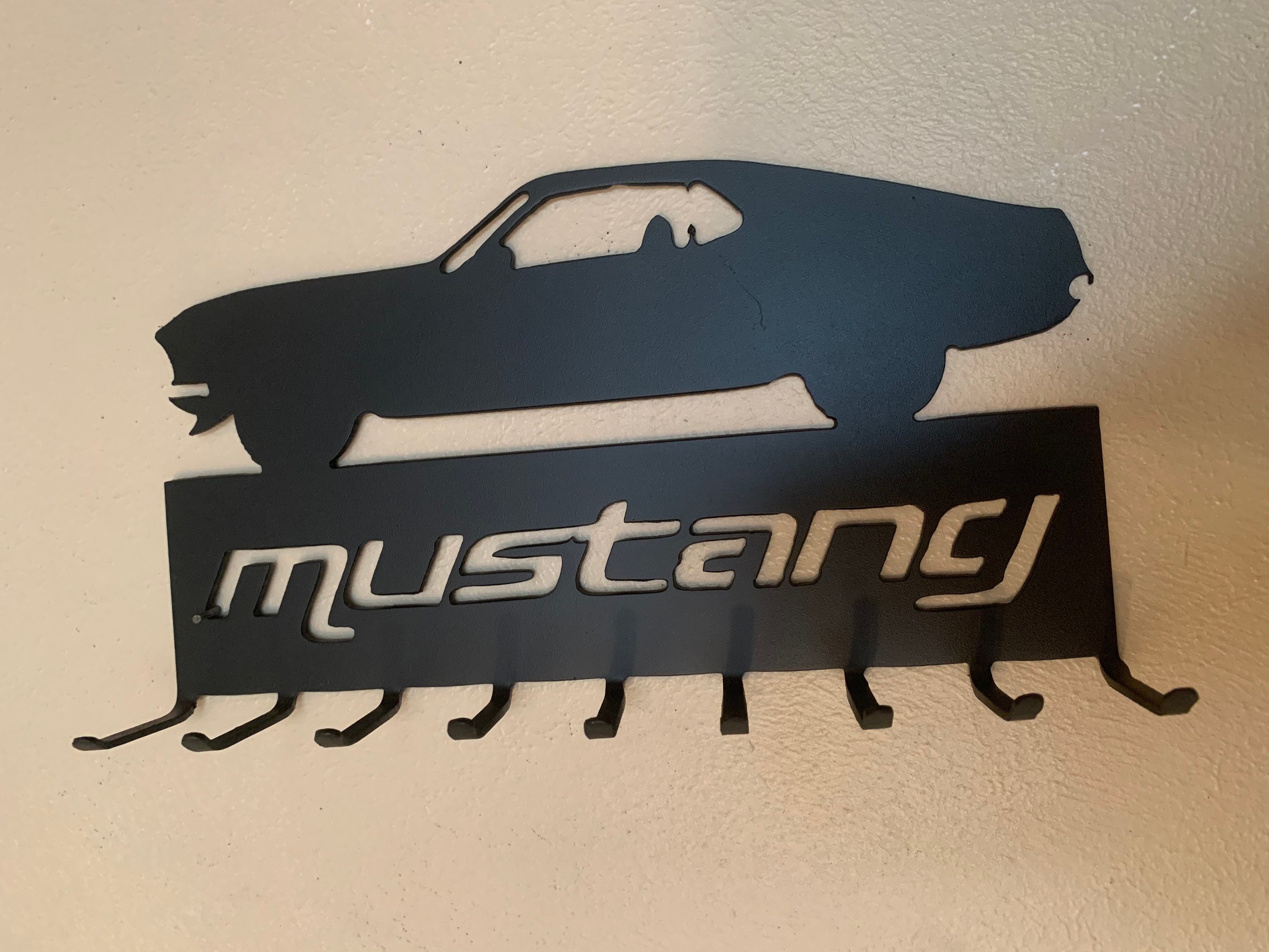 Ford Mustang Key Chain Rack Ford Mustang Key Chain Holder | Etsy