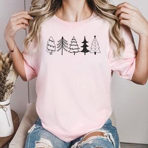Christmas Tree Tshirt, Christmas Gifts, Pine Tree Shirt, Christmas Shirt, Christmas Gift, Christmas Tree Shirt, Gift for Her, Gift for Him