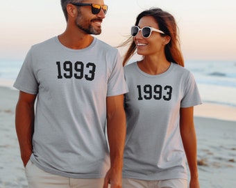 30th birthday gift for women, 30th Birthday, 1993 Shirts, 1993 shirt, Birthday Shirts, Date Shirts, Vintage 1993 Shirts, 1993 Tee