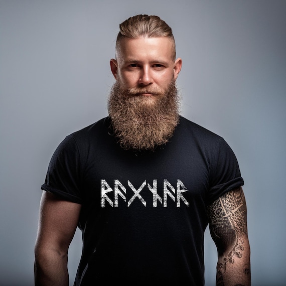 Name in Runes Alphabet Viking Shirt, Norse Personalized Futhark Runes Shirt, Custom Norse Shirt, Custom T-Shirt Gift, Norse Mythology