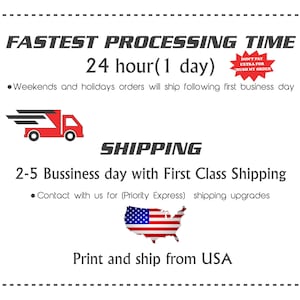 a flyer for a fast shipping business