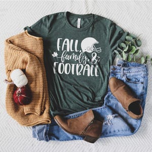 Fall Season, Football Season Shirt, Family Game Day Shirt, American, Family Football Day
