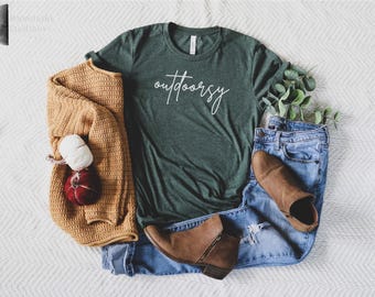 Outdoorsy Shirt, outdoorsy T-Shirt, outdoorsy Tank, Cute Gifts for Introverts, Cute Gifts for Introverts, Introvert, Homebody Shirt
