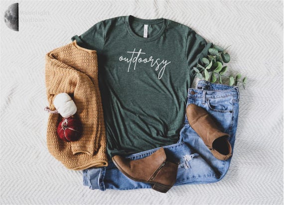 Outdoorsy Shirt, outdoorsy T-Shirt, outdoorsy Tank, Cute Gifts for Introverts, Cute Gifts for Introverts, Introvert, Homebody Shirt
