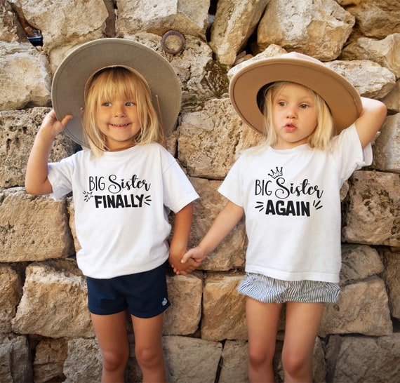 Big Sister Finally - Pregnancy Baby Announcement Shirt Big Sister Finally - Pregnancy Baby Announcement Shirt