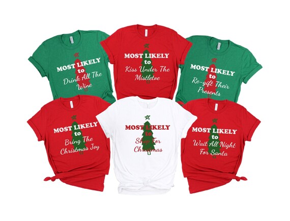 Monogrammed christmas t shirts Clearance
