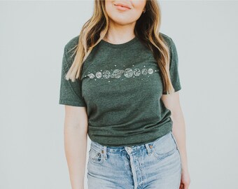 Solar System Tshirt, Planets Shirt, Astronaut Shirt, Star Shirt, Saturn Shirt, Planet Shirt, Fantastic Shirt, Space Shirt, Astronomy Shirt