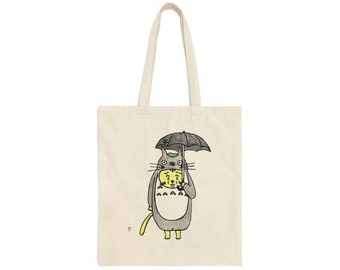 Totoro: Cosplay Cat Tote Bag