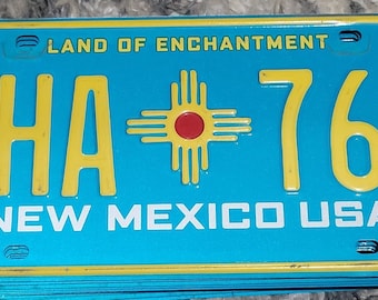 New Mexico Vehicle License Plates - Etsy