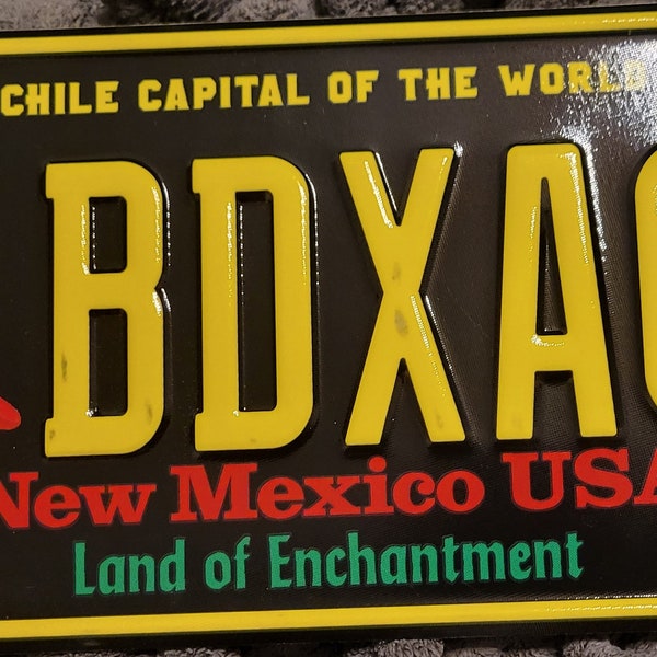 New Mexico Vehicle License Plates