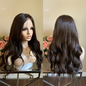 Madrid 26'' Lace Front Dark Brown Wavy Wig Little - Etsy Australia Madrid 26'' Lace Front Dark Brown Wavy Wig Little - Etsy Australia
