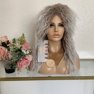Halloween Costume wig 80s Rock n Roll  3 colors  | Little Wig Museum |hip hop wigs, retro wig cosplay wig Glueless Wigs