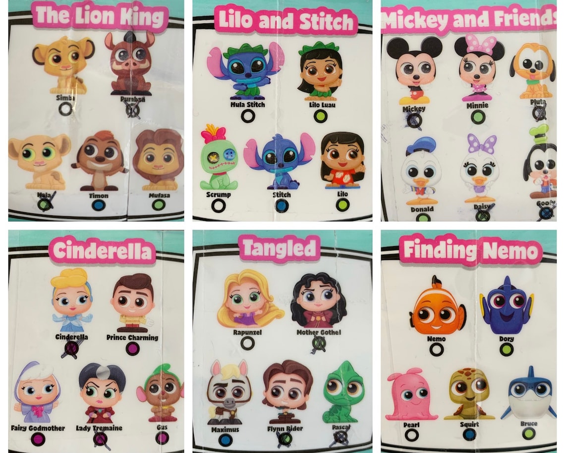 Disney Doorables Figures Series 4 | Etsy