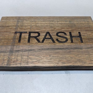 Dominion Board Trash Site Plaque for Board Games and Card Games AccessoryThanksgiving Christmas Gift