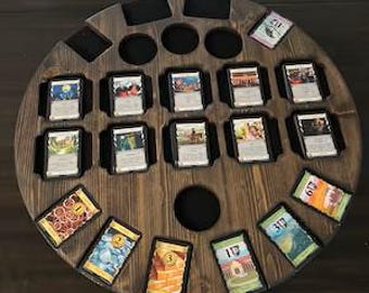 Regular Wood Turning Card & Dominion Game Board, Thanksgiving Christmas Gift