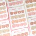 Cute Bear Sticker Sheet Bujo Planner Stickers, Beary Cute Stickers ...
