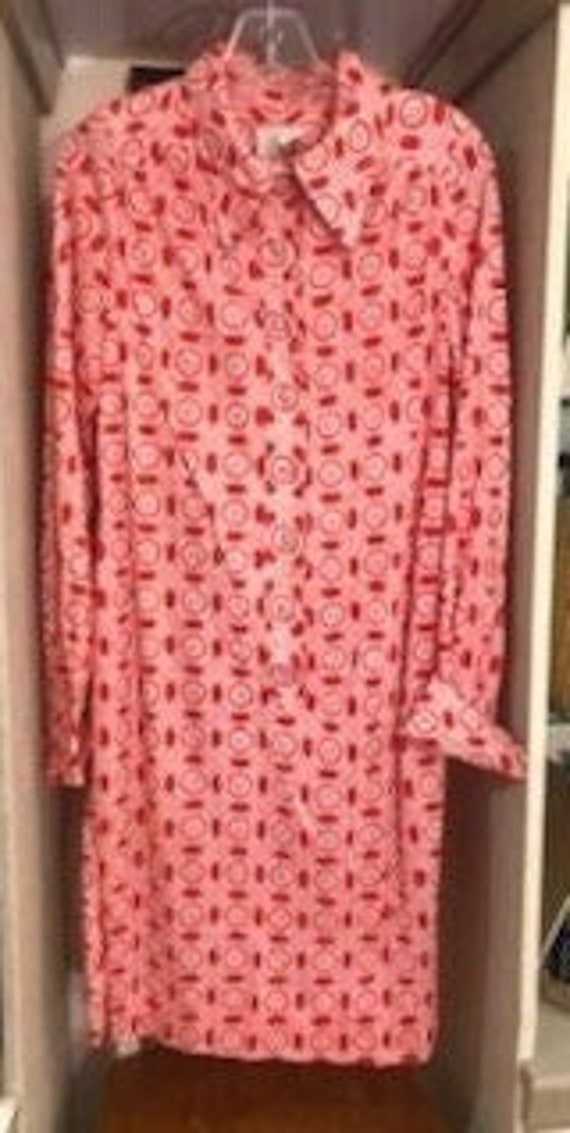 Red Vintage Gown with Train and Decorative Buttons