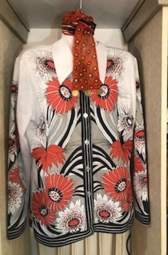 Vintage flower jacket Gem