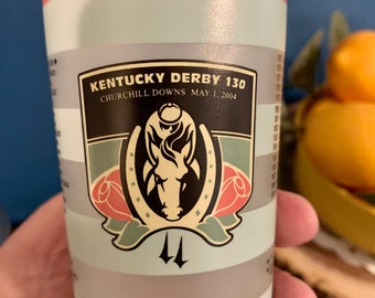 Vaso vintage Kentucky Derby ~ Mint Julep ~ Artículos de bar ~ Carrera de caballos ~ Churchill Downs ~ Kentucky Derby Louisville 2004
