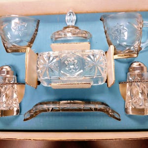 Vintage Anchor Hocking Salt and Pepper - Etsy