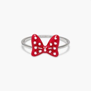 Pura Vida DISNEY MINNIE MOUSE Polka Dot Bow Ring- Nwt image 1