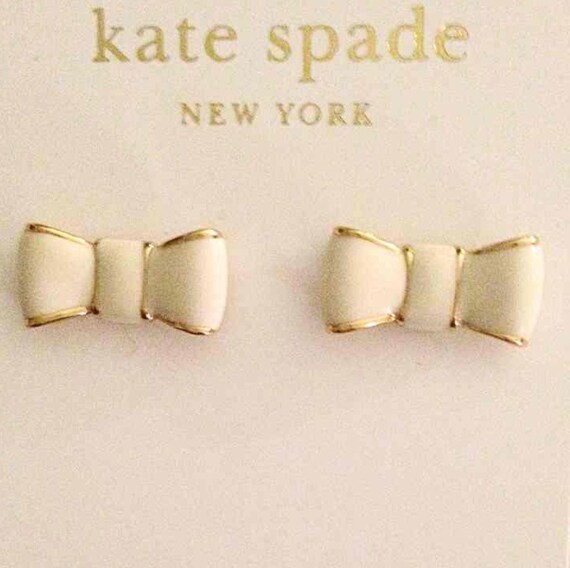 Kate spade take a bow earrings Clearance