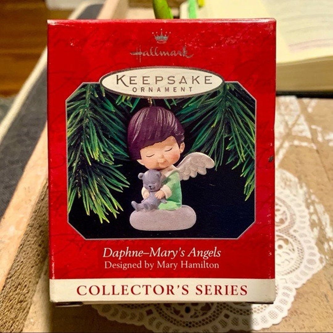 Vintage Hallmark Ornament daphne Marys Angels Collection Etsy