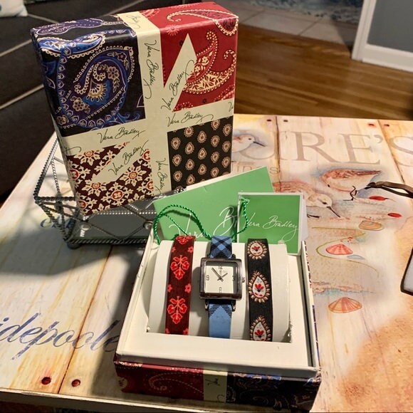 Vera Bradley Vintage Gift Set in Original Box~ 3 Quilted  display picture 1