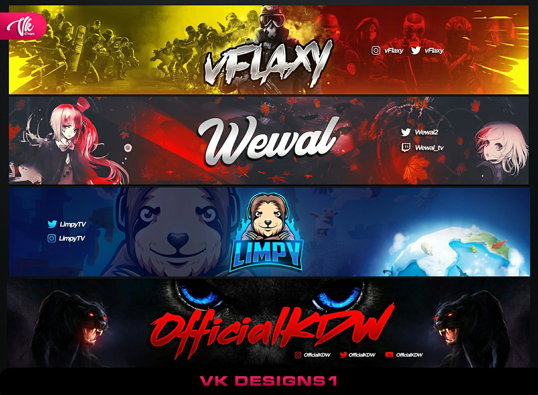Twitch Banner Design Service Markenbanner für Ihren Etsy
