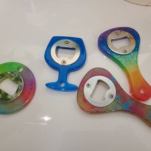 Customizable Resin Bottle Openers