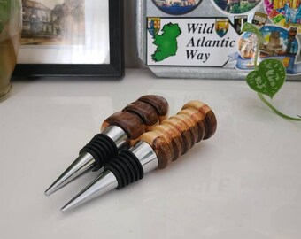 Personalisierbarer Flaschenstopper -Weinstopper-Kork-Flaschen-Topper