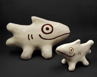 Oversized Fish Figure