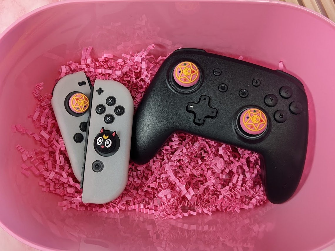 Playstation and Nintendo Switch Pro Controller Thumb Grips Etsy