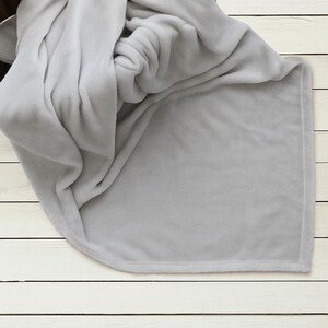 This Is My Netflix & Chill Blanket – Soft Cozy Throw, Funny Movie Night Fleece, Popcorn Design Gift, 50x60, 100% Polyester Light Grey