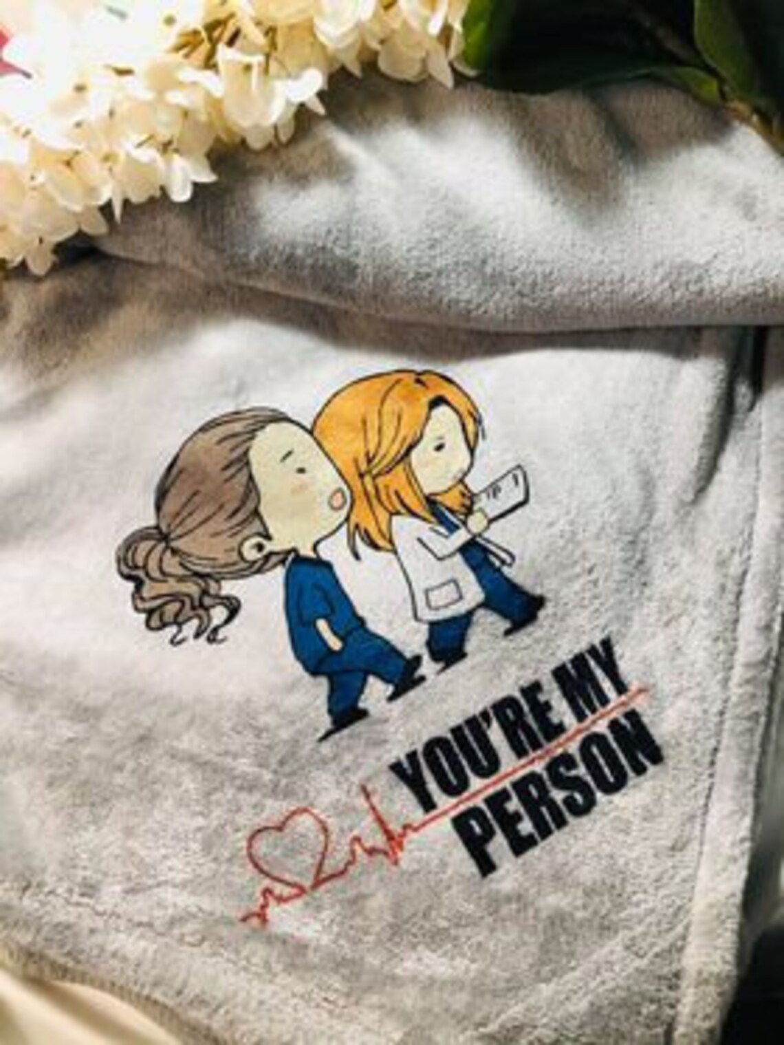 Grey's Anatomy Blanket. Grey's Anatomy Throw Etsy