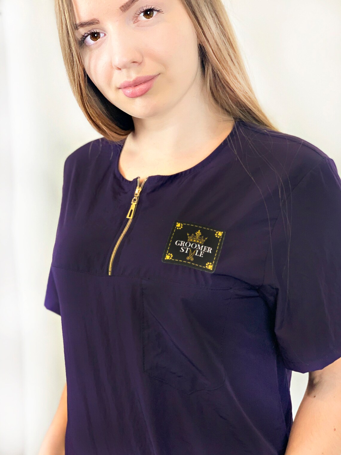 Dog Groomer Smock Unique Pet grooming apparel with Etsy