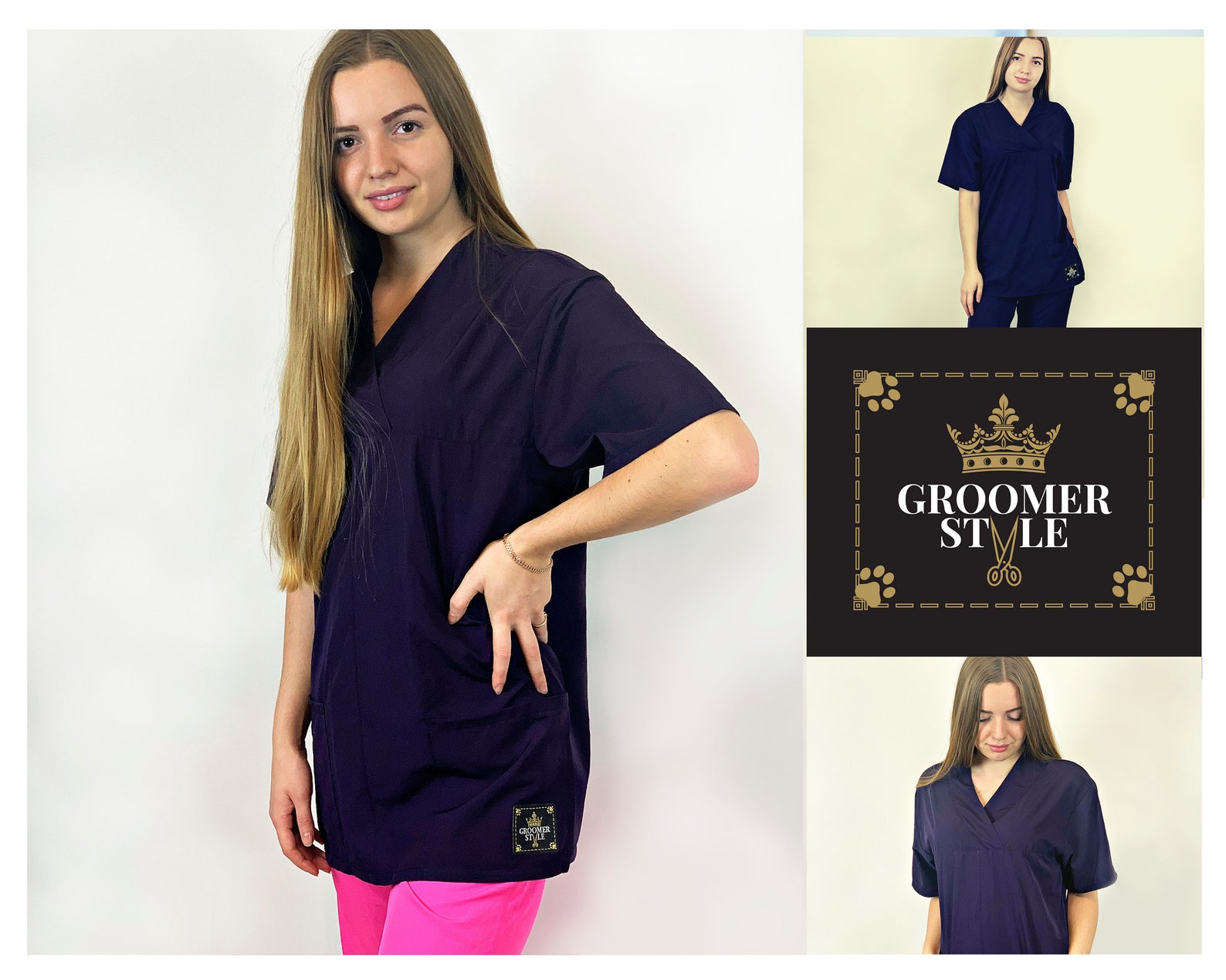 Dog Groomer Smock Perfection Pet grooming apparel Etsy