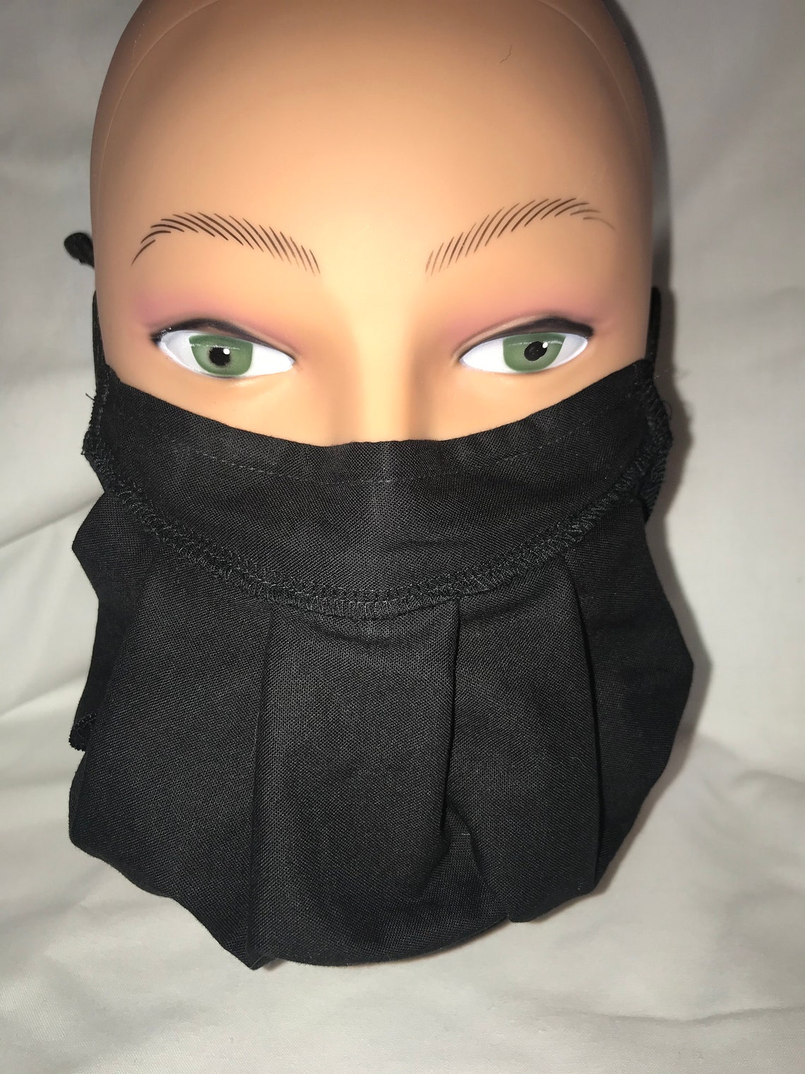 Flute mask with 2 layers of high quality cotton. Child and Etsy