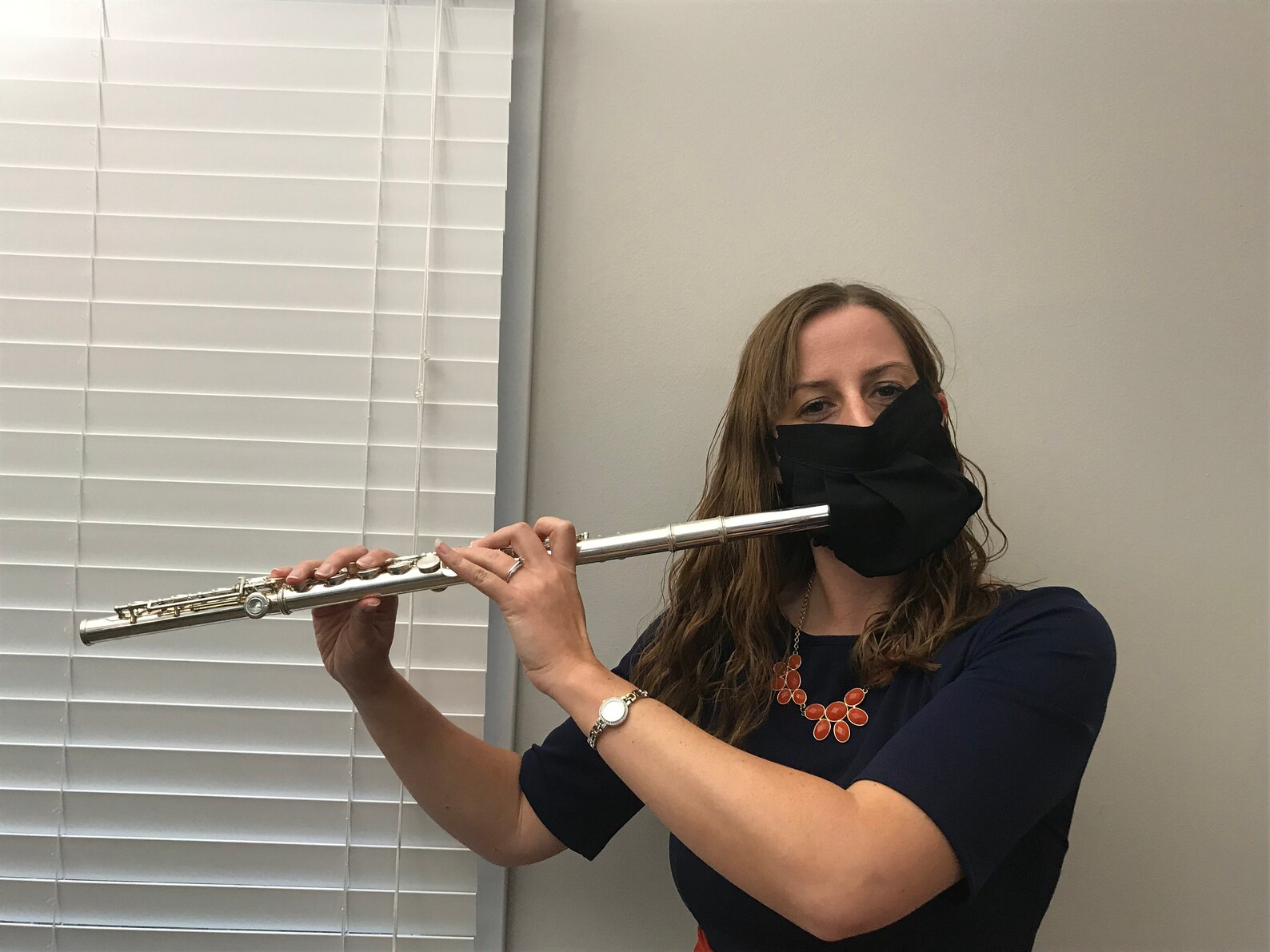 Flute mask with 2 layers of high quality cotton. Child and Etsy