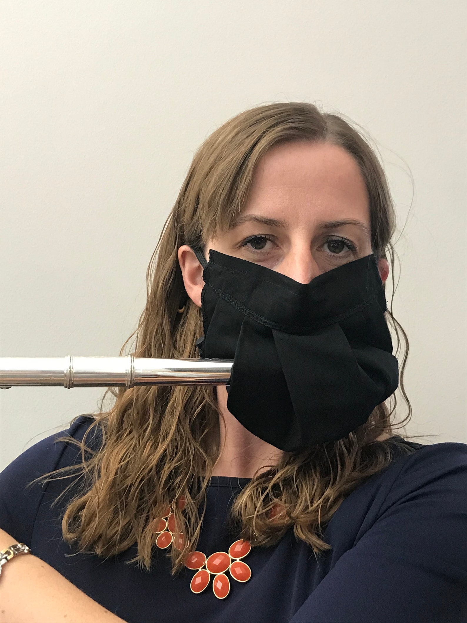 Flute mask with 2 layers of high quality cotton. Child and Etsy