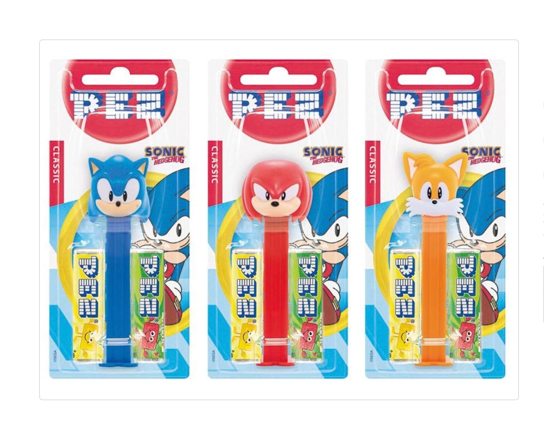 Pez Sonic 1+2 Impulse Packs 17g - Etsy