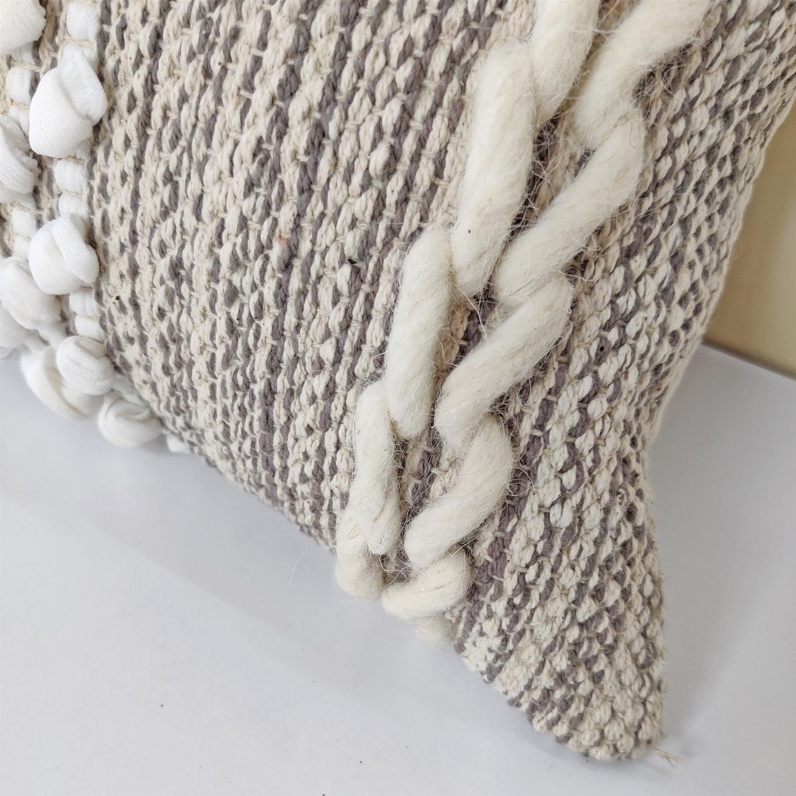 12x20 Inches Woven Pillow Cover Hand Loom Woven Textured Etsy UK