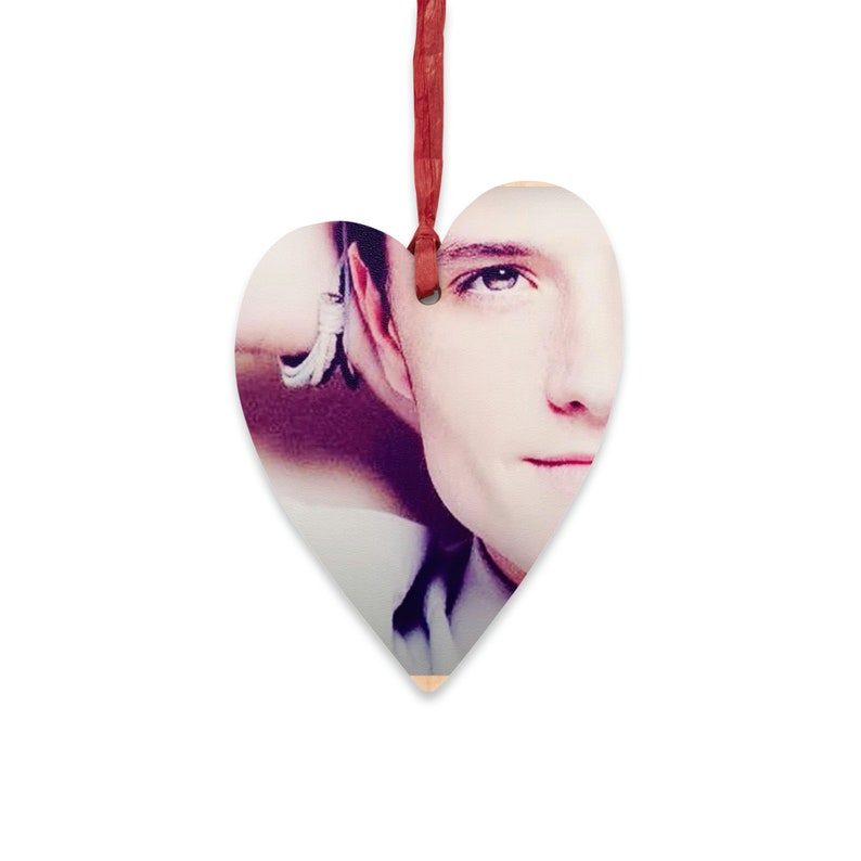 Josh Hutcherson Wooden Ornaments 2014 Youtube Whistle Edit Etsy